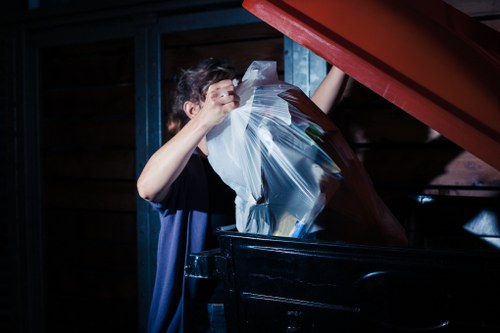 Efficient house clearance services being performed