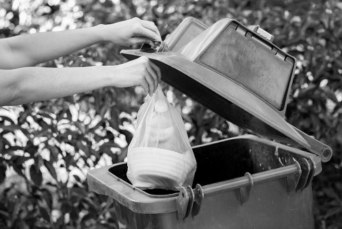 Eco-friendly clearance process in action
