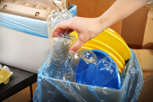 Clutter-free living space after furniture clearance